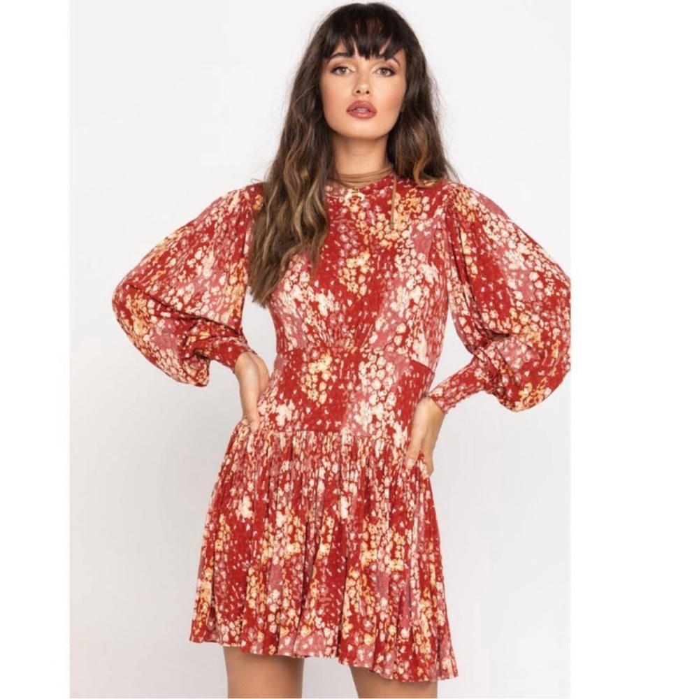 FREE PEOPLE Heartbeats mini dress